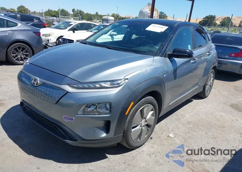 2019 Hyundai Kona Ev Sel z USA, uszkodzony, nr VIN KM8K23AG5KU048357